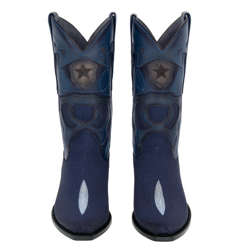 Blue Stingray Boots