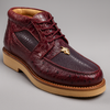 Los Altos Casual Burgundy Genuine Stingray / Ostrich Shoes
