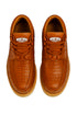 Los Altos Casual Cognac Full Caiman Skin Sneakers
