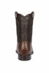 Los Altos Mens Original Caiman Belly Brown Roper Toe Boot