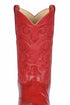 Mens Red Eel Cowboy Boots J-Toe