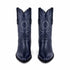 J Toe Cowboy Boots - J Toe Western Boots - Los Altos Navy J-Toe Genuine Teju Lizard