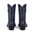 J Toe Cowboy Boots - J Toe Western Boots - Los Altos Navy J-Toe Genuine Teju Lizard