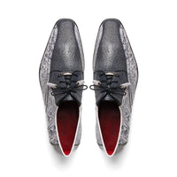 Marco Di Milano Lucca Newspaper Ostrich & Stingray Shoes