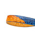 Marco_Di_Milano Luciano Belt: Blue & Brandy Leather Dress Shoe