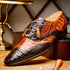 Marco Di Milano Luciano: Cognac Brown Leather Dress Shoe