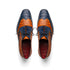 Marco Di Milano Luciano Crocodile Classic Wingtip Dress Shoes Oxfords