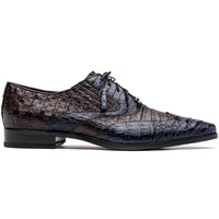 Marco Di Milano Luciano - Navy Brown Leather Loafer