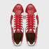 Marco Di Milano Lyon II Ostrich Quill & Calfskin Sneakers