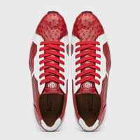 Marco Di Milano Lyon II - Red & White Leather Loafer