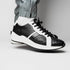 Marco_Di_Milano Lyon II: Black & White Leather Luxury Shoe