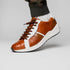 Marco Di Milano Lyon II: Brandy & White Leather Dress Shoe