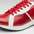 Marco Di Milano Lyon: Red & White Leather Dress Shoe