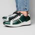 Marco Di Milano Lyon - Green & White Leather Loafers