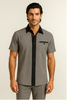 Men’s Houndstooth Walking Suit by Dreams by Zacchi – 2 Piece Lei sure Set in black/white- $99
