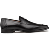 Mezlan Avenue Rubber Sole Penny Loafers Black (20910)