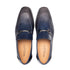 Mezlan Brunello Two-Tone Bit Loafer Pearl Grey / Navy (21100)