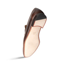 Mezlan Brunello Two-Tone Bit Loafer Taupe / Brown (21100)