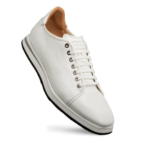 Mezlan Cartuja Shine-Calf Sneakers White (21153)