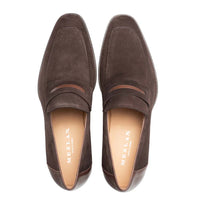 Mezlan Galeno Suede Penny Loafer Brown (21247)