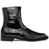 Mezlan Buscemi Hi-Shine Ornament Boot - Black