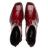 Mezlan Buscemi Hi-Shine Ornament Boot - Burgundy