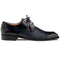 Mezlan Capello Hi-Shine/Calf Derby - Blue