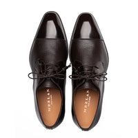 Mezlan Capello Hi-Shine/Calf Derby - Brown