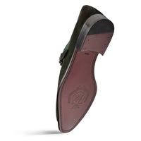 Mezlan Diesel Suede Monk Strap Forest (21745)