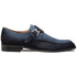 Mezlan Diesel Suede Monk Strap Royal (21745)