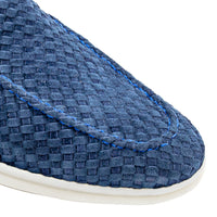 Sanlucar Woven Suede Moccasin