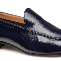 Mezlan Hi-Shine Apron Loafer - Luxury Italian Leather Slip-On
