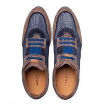 Caleta Suede/Linen Sneaker