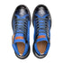 Mezlan Militare Ostrich / Suede Hi-Top Sneaker Jean / Cobalt (4987-S)