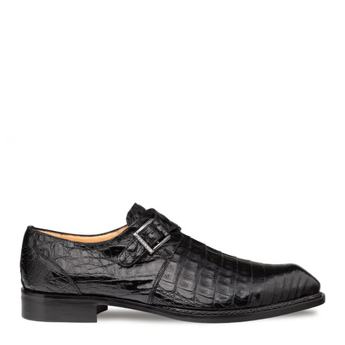 Gigolo Crocodile Monk Strap Brown By Mezlan Made In Spain Brand