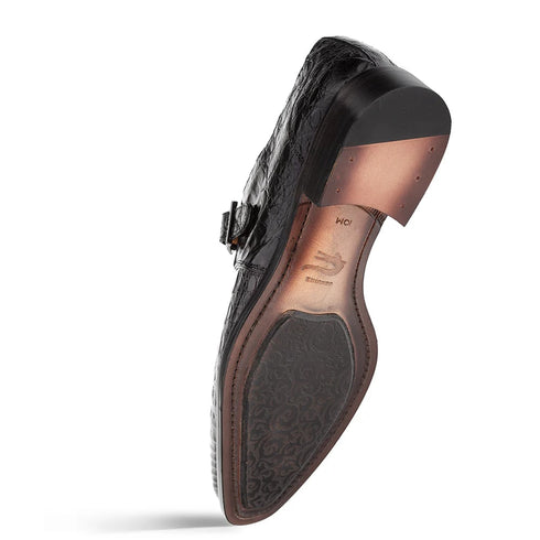 Gigolo Crocodile Monk Strap Brown By Mezlan Made In Spain Brand