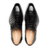 Mezlan Gigolo Crocodile Monk Strap - Luxury Italian Leather Shoe