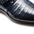 Mezlan Gigolo Crocodile Monk Strap - Luxury Italian Leather Shoe