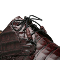 Mezlan Cratos Crocodile Derby - Luxury Leather Dress Shoe