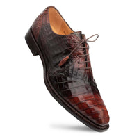 Mezlan Pueblo Crocodile Oxford Sport / Chocolate (50115-F)