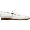Mezlan Menor Ostrich Slip On White (50120-S)