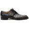 Mezlan Westside Two-Tone Crocodile Oxford Pearl Grey / Black (50172-F)