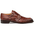 Mezlan Doyers Crocodile Double Monk Strap Sport (50176-F)