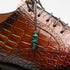Mezlan Marble Multi-Tone Alligator Oxford Dress Shoe