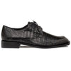 Mezlan Ugo Crocodile Square Toe Lace Up Derby Black (50200-F)