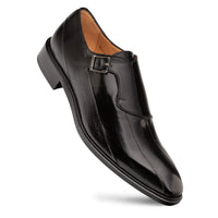 Mezlan Eel Monk Strap: Luxury Italian Leather Shoe