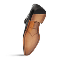 Mezlan Eel Monk Strap: Luxury Italian Leather Shoe