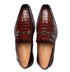 Mezlan Rhodas Croc Ornament Slip-On - Luxury Leather Loafer