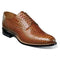 Madison Stacy Adams Anaconda Print Leather Shoes Tan 00055-240