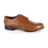 Madison Stacy Adams Anaconda Print Leather Shoes Tan 00055-240